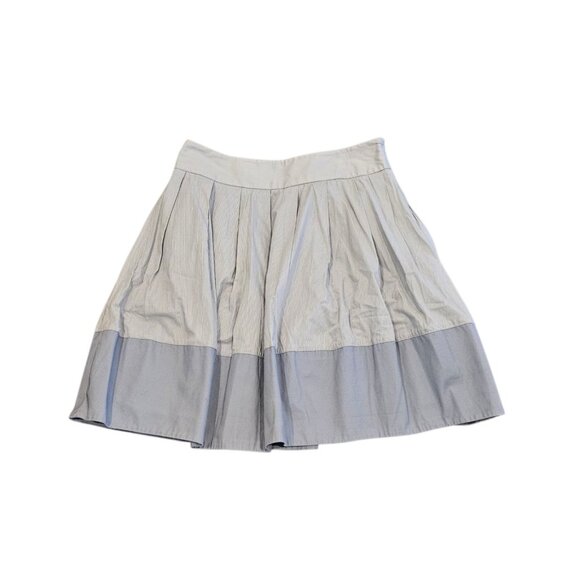 Elevenses Women Size 6 Lilac Purple Cotton Pleated Spring Summer Mini Skirt - Picture 1 of 6